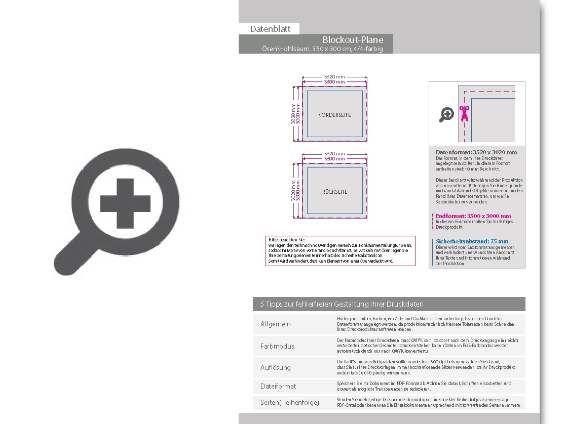 Product Bild hochwertige_blockout-plane_350_x_300_cm__4_4-farbig_bedruckt__hohlsaum_links_und_rechts_(durchmesser_hohlsaum_3_0_cm)
