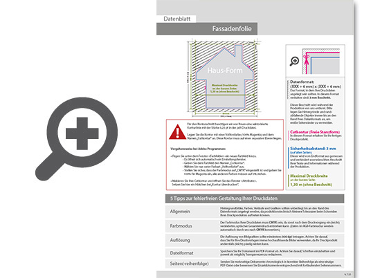 Product Bild hochwertige_fassadenfolie_in_haus-form_konturgeschnitten___einseitig_4_0-farbig_bedruckt